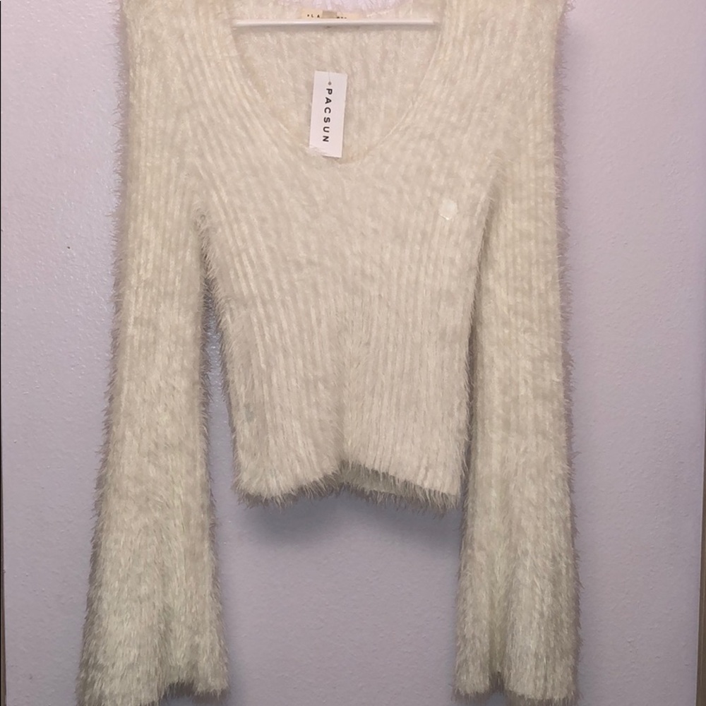 Fuzzy sweater